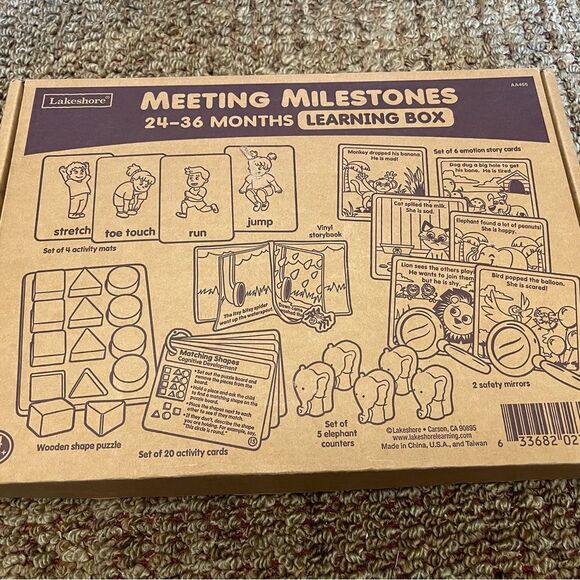 Lakeshore Educational Learning Box 24-36 months - Picture 1 of 3
